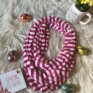✨SOLD✨Striped Infinity Scarf